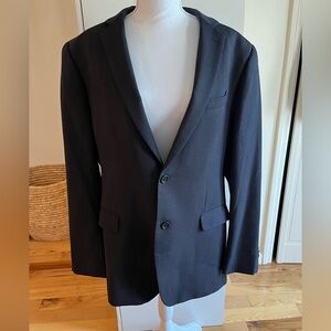 BLUE ITALIAN WOOL SUIT JACKET. BANANA REPUBLIC 
Size 44R
